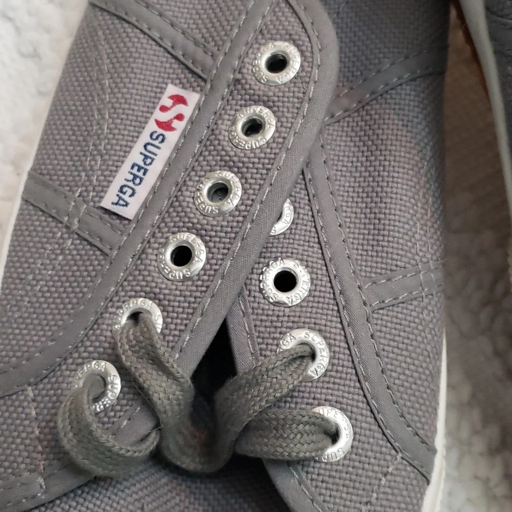 SUPERGA UNISEX LACE-UP SNEAKERS - Picture 2 of 11